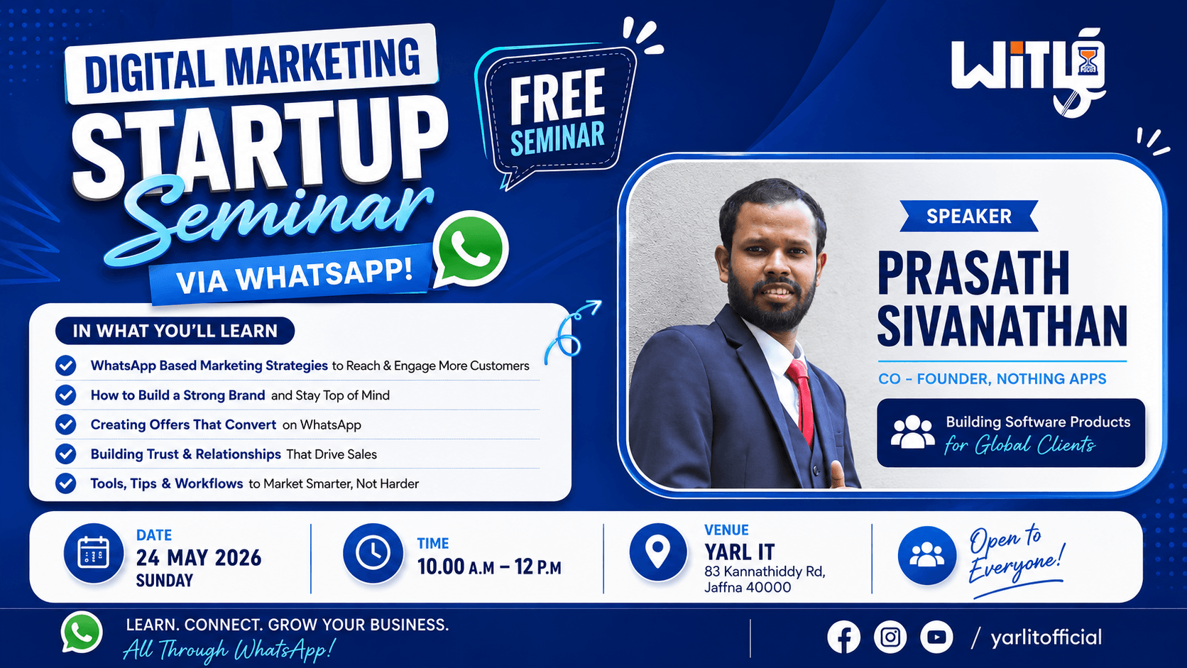Digital Marketing Startup Seminar