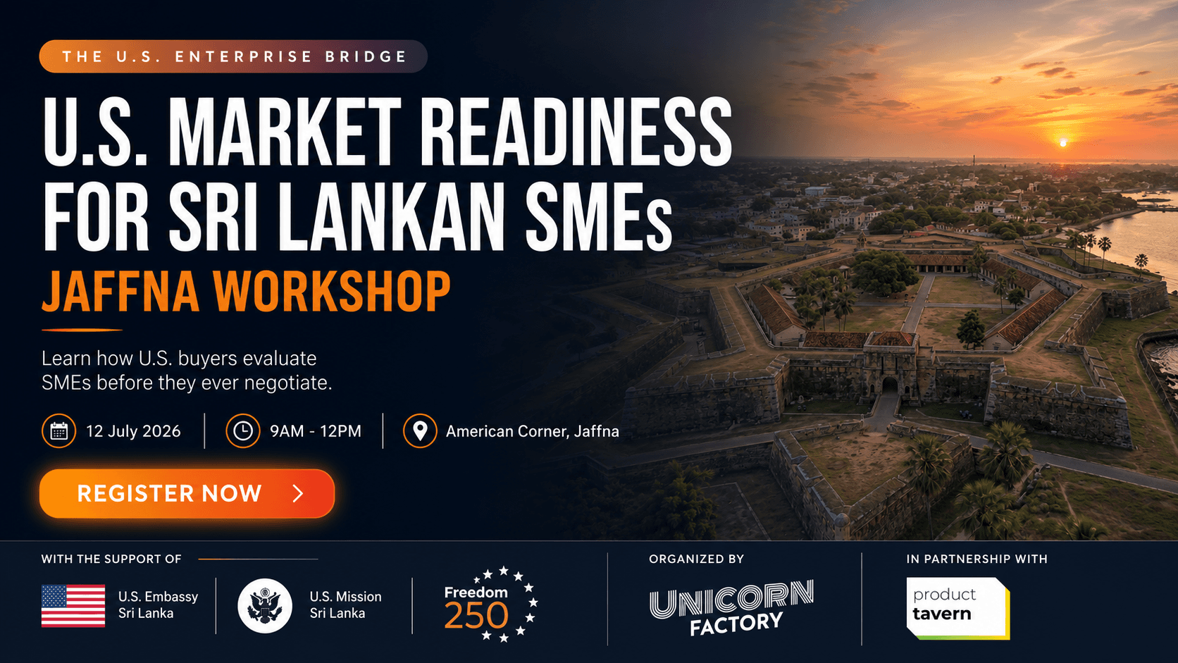 The U.S. Enterprise Bridge - Jaffna Workshop.