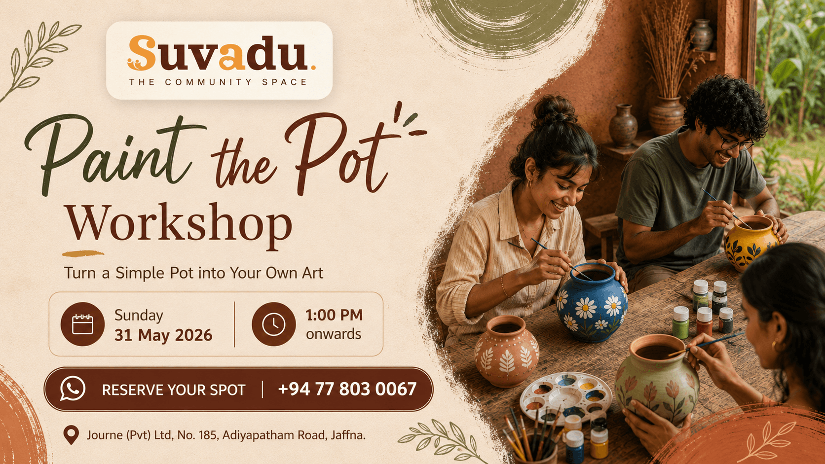 Paint the Pot Workshop